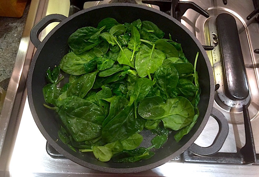 Cooking Spinach