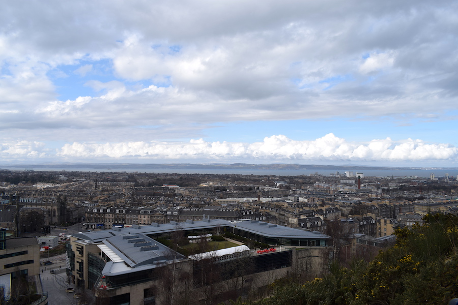 Looking north from Calton Hill