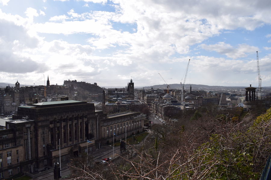 Princes Street from Calton Hill 2