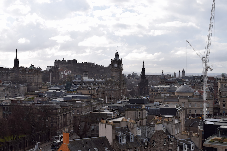 Princes Street from Calton Hill 1